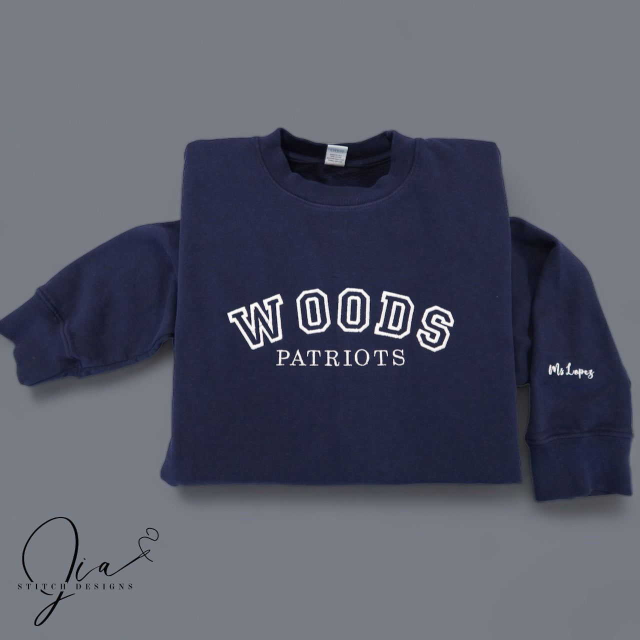 Custom Embroidered Sweatshirt